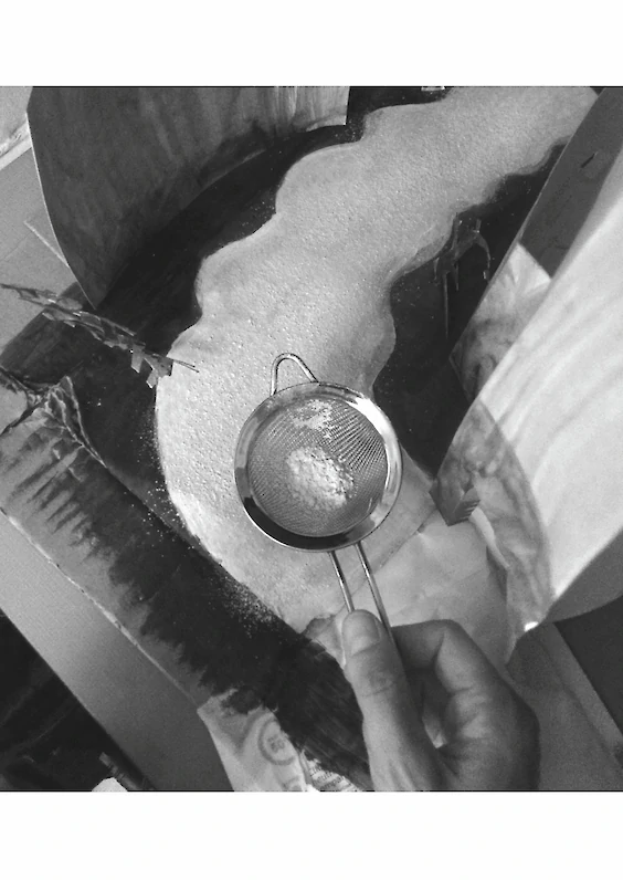 Making-of: Imagined model scene