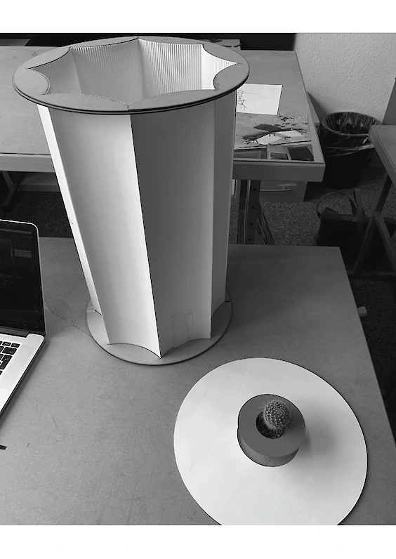 Making-of: Imagined model scene