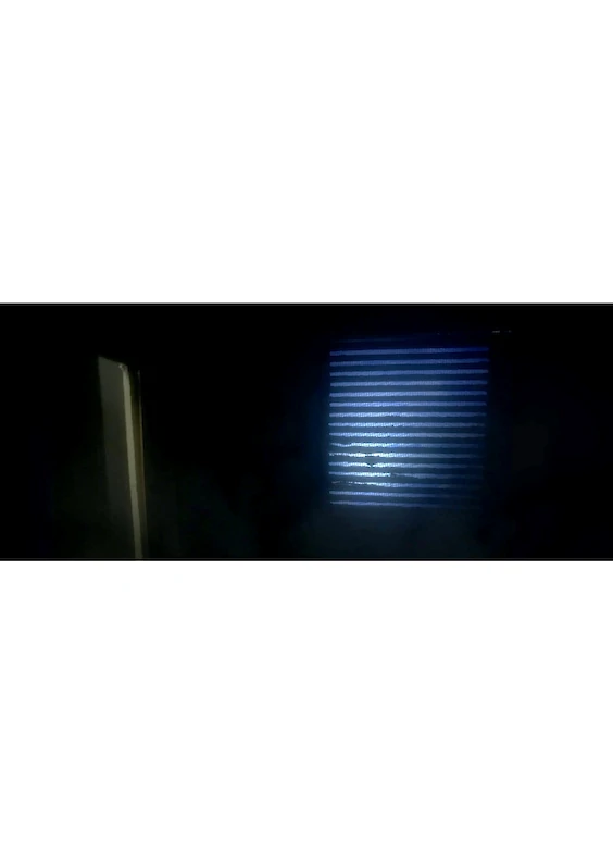 Main Shot: Photograph of the built model scene (based on the visual aesthetics of “A Space Odyssey”, directed by Stanley Kubrick, UK/USA, 1968)