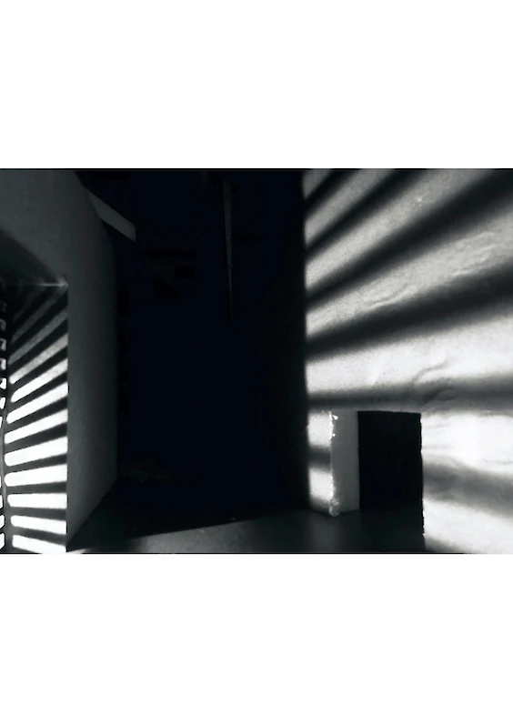 Main Shot: Photograph of the built model scene (based on the visual aesthetics of “Sin City”, directed by Frank Miller & Robert Rodriguez. USA, 2005)