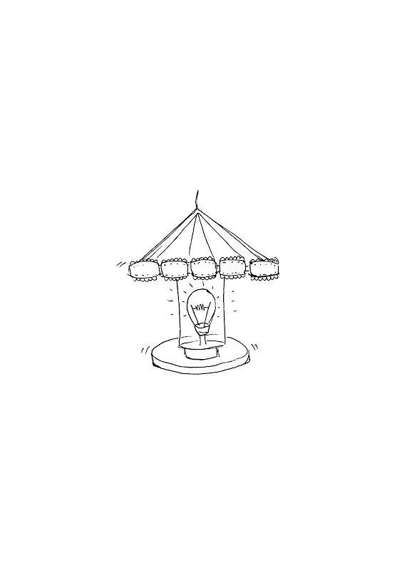 Title: CAROUSEL-LIGHTHOUSE