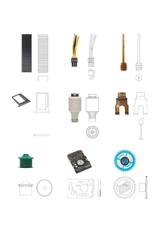 Compilation: Selected everyday objects