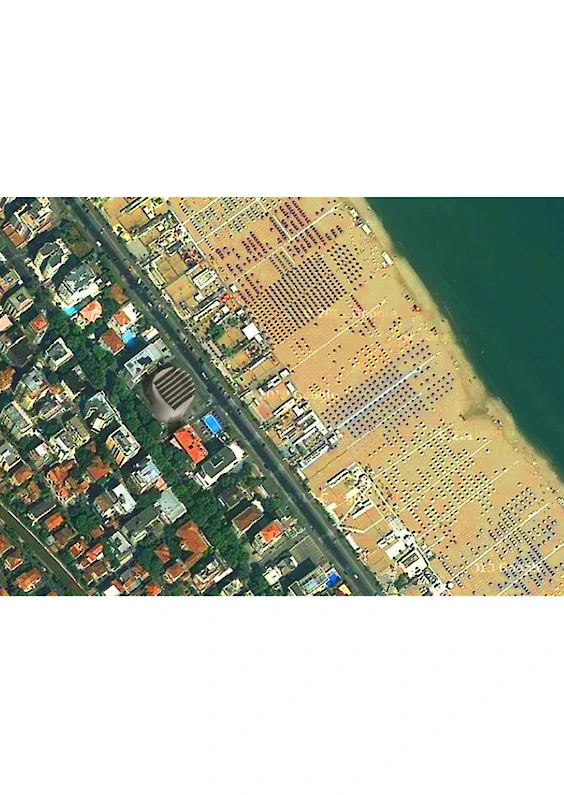 Project: HOTEL RIMINI; Aerial view