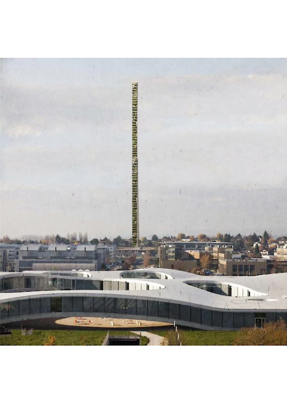 Project: EPFL STUDENT HOUSING; Perspectival V