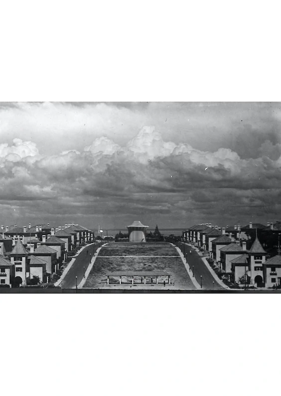 Project: SCHOOL FOR LISBON; Perspectival view