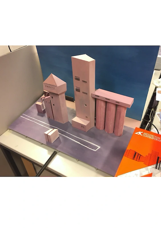 Making-of (model): Three-dimensional (re)construction; Based on painting 