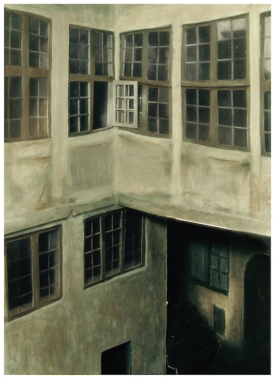 Main shot: Final photograph of the model; Based on painting 