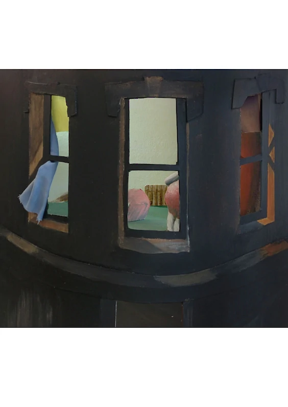 Main shot: Final photograph of the model; Based on painting 