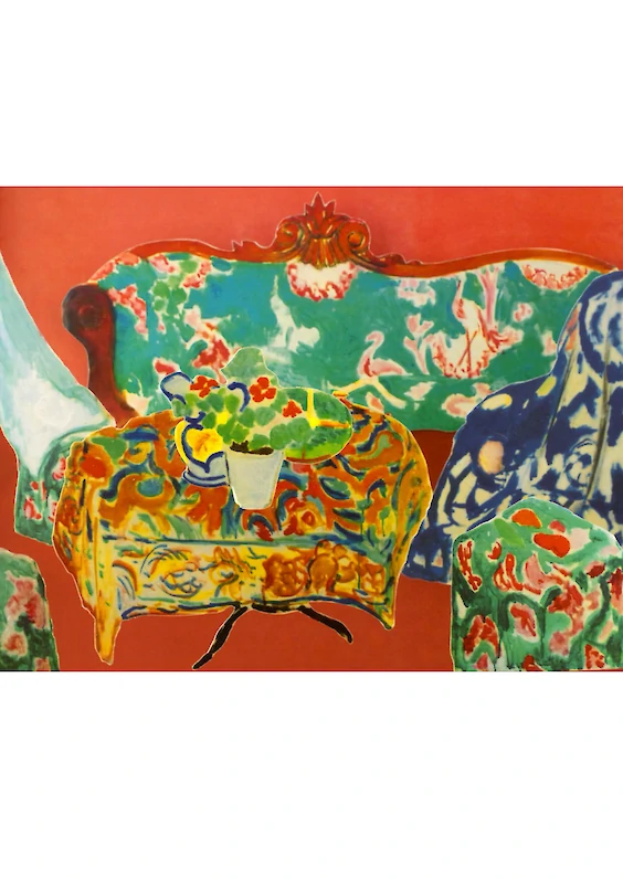 Main shot: Final photograph of the model; Based on painting 