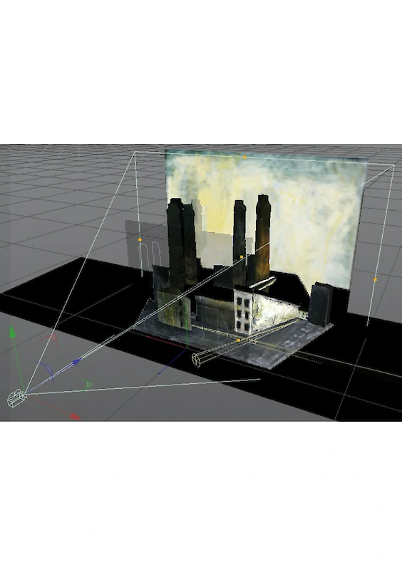 Making-of: Virtual 3D scene (re)construction; Based on painting 