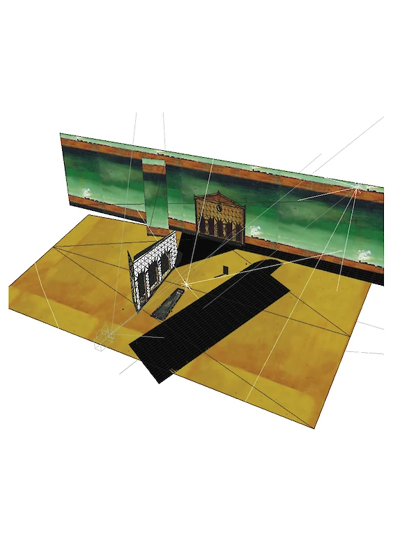 Making-of: Virtual 3D scene (re)construction; Based on painting 