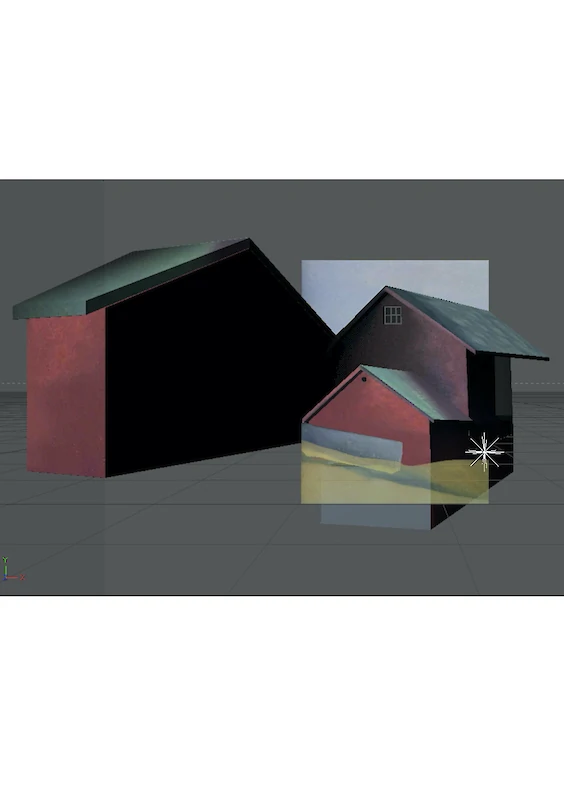 Making-of: Virtual 3D scene (re)construction; Based on painting 