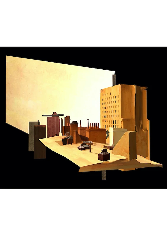 Making-of: Virtual 3D scene (re)construction; Based on painting 