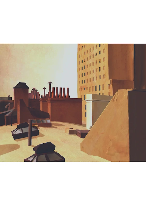 Final rendering; Based on painting 