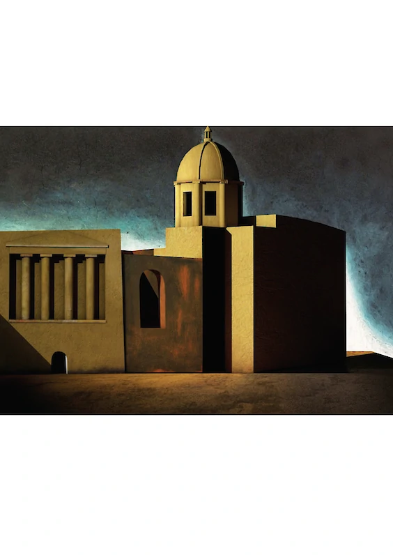 Final rendering; Based on painting 