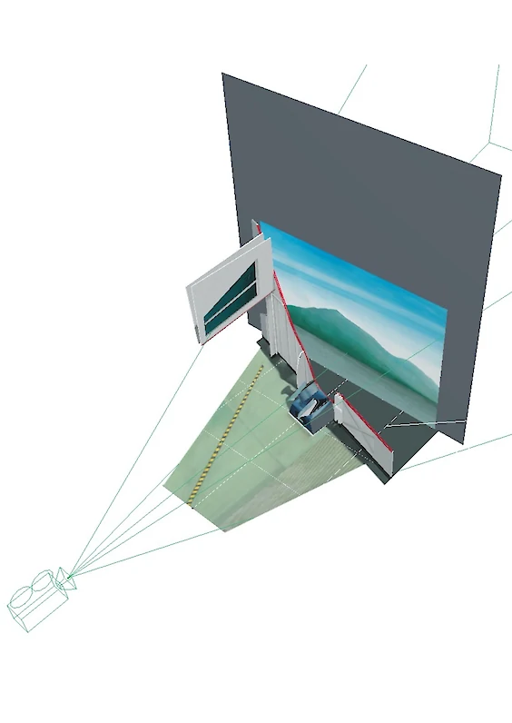 Making-of: Virtual 3D scene (re)construction; Based on painting 