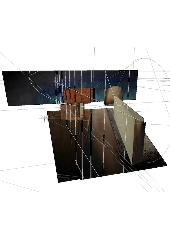 Making-of: Virtual 3D scene (re)construction; Based on painting 