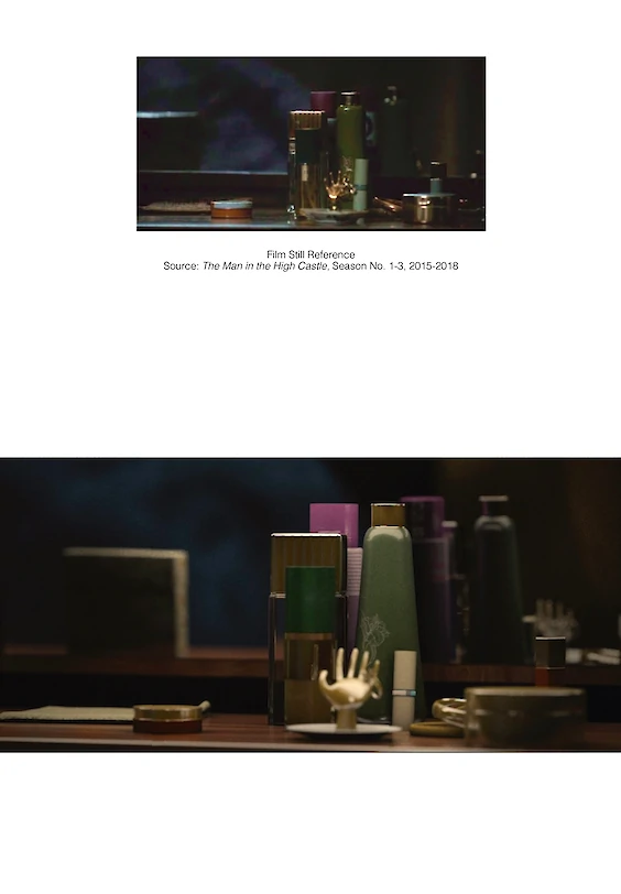 Reconstructed film still: Final rendering (below)