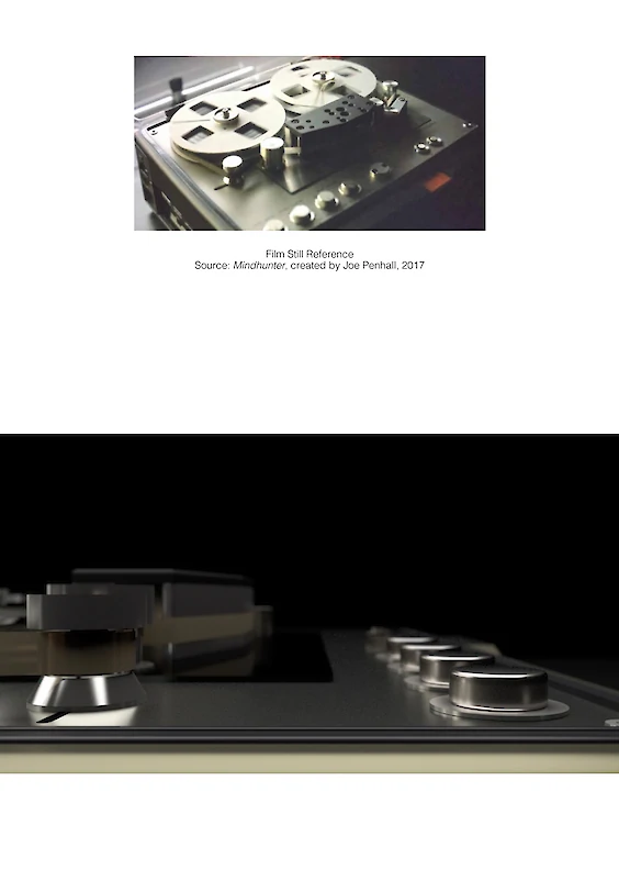 Reconstructed film still: Final rendering (below)