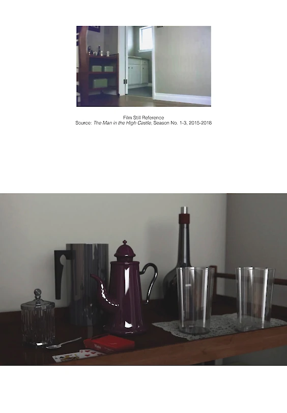 Reconstructed film still: Final rendering (below)