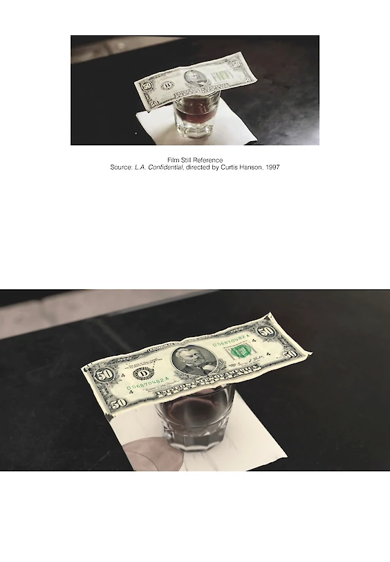 Reconstructed film still: Final rendering (below)