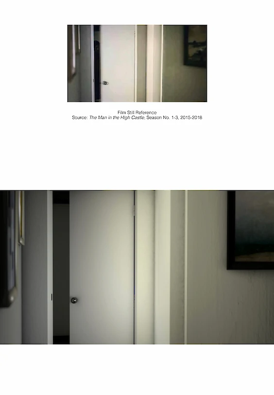 Reconstructed film still: Final rendering (below)