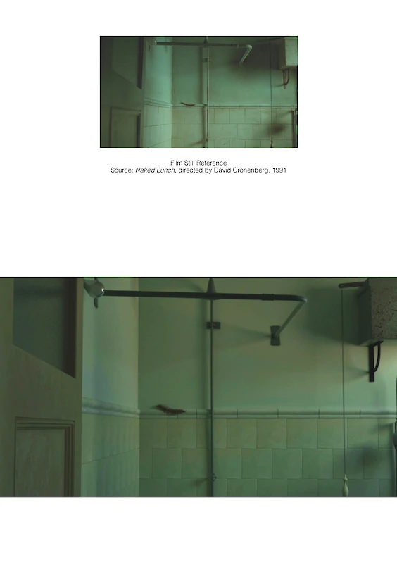 Reconstructed film still: Final rendering (below)