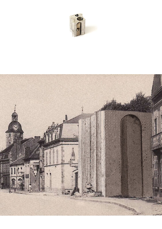 Selected object and pictorial re-embedding