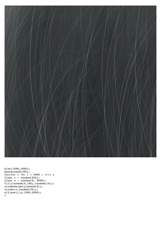 Computer generated drawing and script