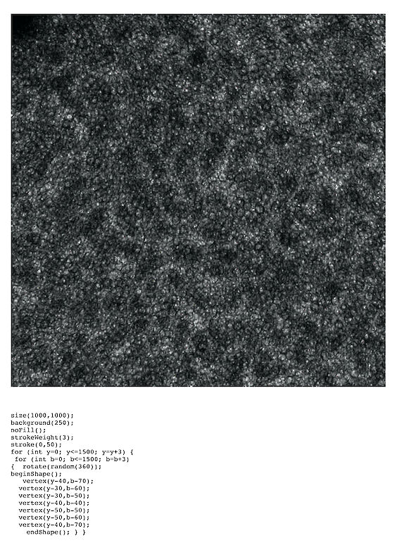 Computer generated drawing and script