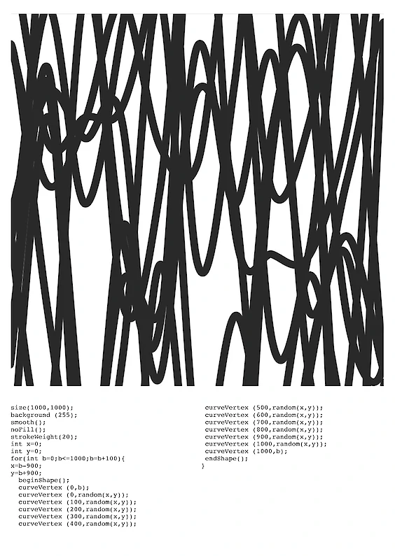 Computer generated drawing and script