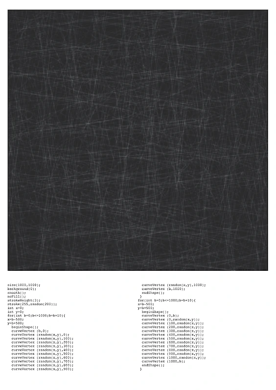 Computer generated drawing and script