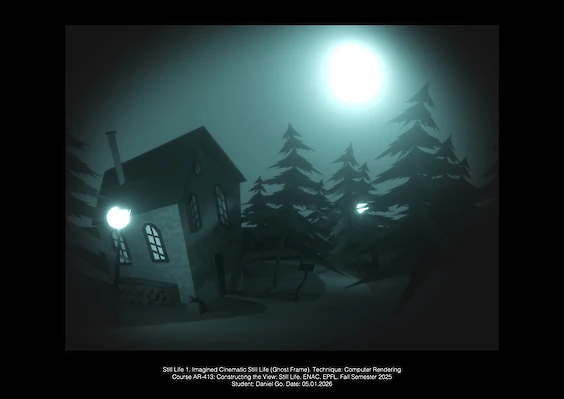 Imagined Still: 3D Rendering (Blender)