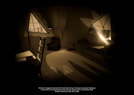 Imagined Still: 3D Rendering (Blender)