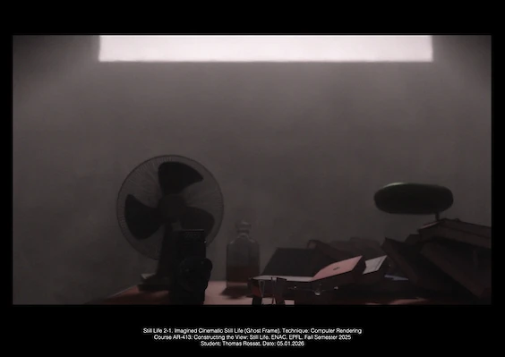 Imagined Still: 3D Rendering (Blender)