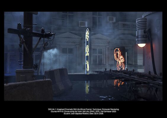 Imagined Still: 3D Rendering (Blender)