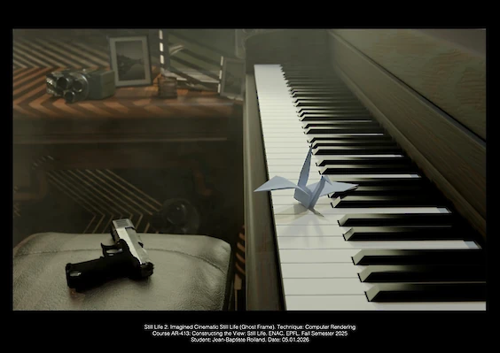 Imagined Still: 3D Rendering (Blender)