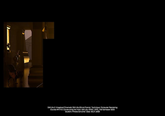 Imagined Still: 3D Rendering (Blender)