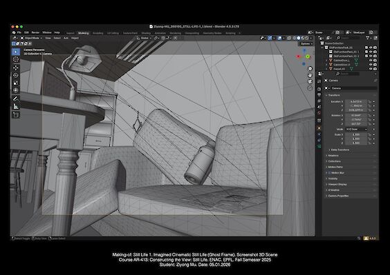 Making-of: 3D Scene (Blender)