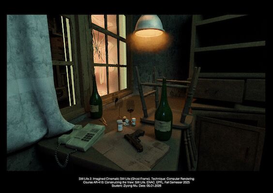Imagined Still: 3D Rendering (Blender)