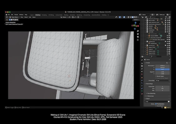 Making-of: 3D Scene (Blender)