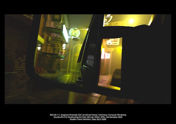 Imagined Still: 3D Rendering (Blender)