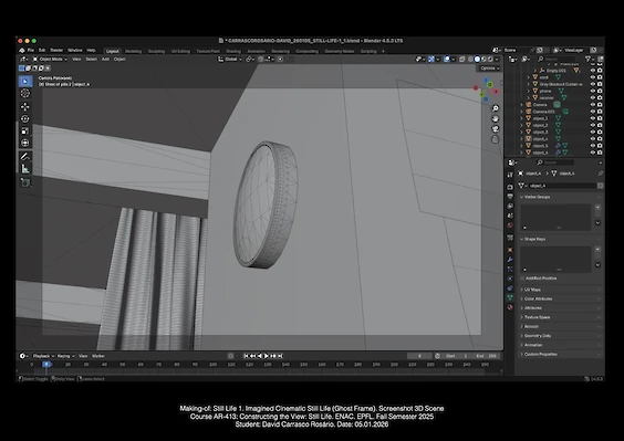Making-of: 3D Scene (Blender)