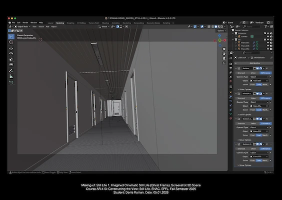 Making-of: 3D Scene (Blender)