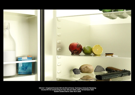 Imagined Still: 3D Rendering (Blender)