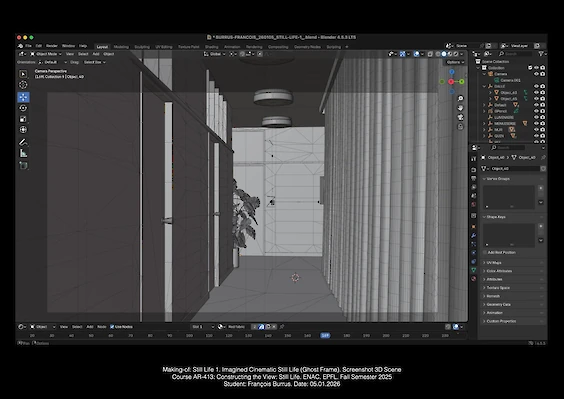Making-of: 3D Scene (Blender)