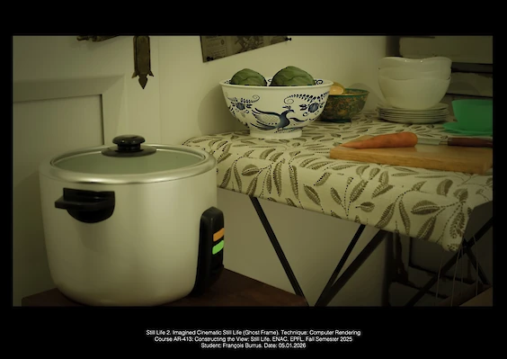 Imagined Still: 3D Rendering (Blender)