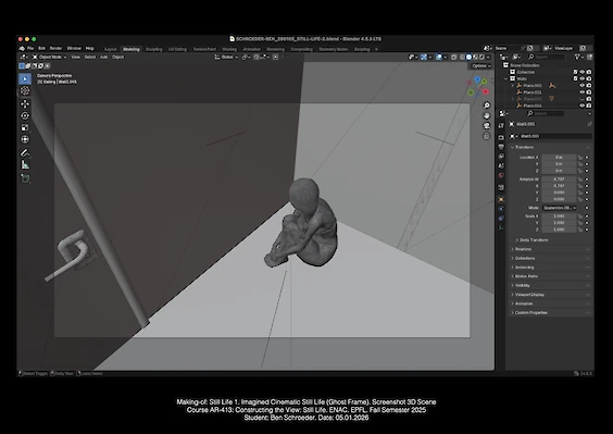 Making-of: 3D Scene (Blender)